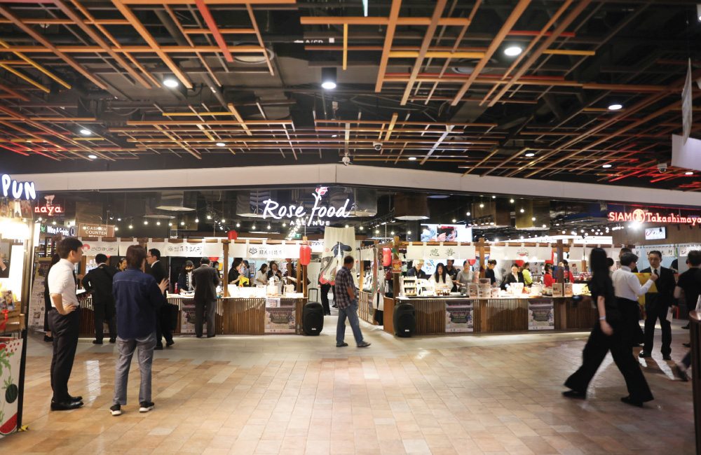 バンコク高島屋で開催された台東区産業フェアの様子